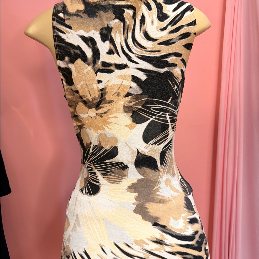 Cache Animal Print Wrap Top - Picture 9 of 12